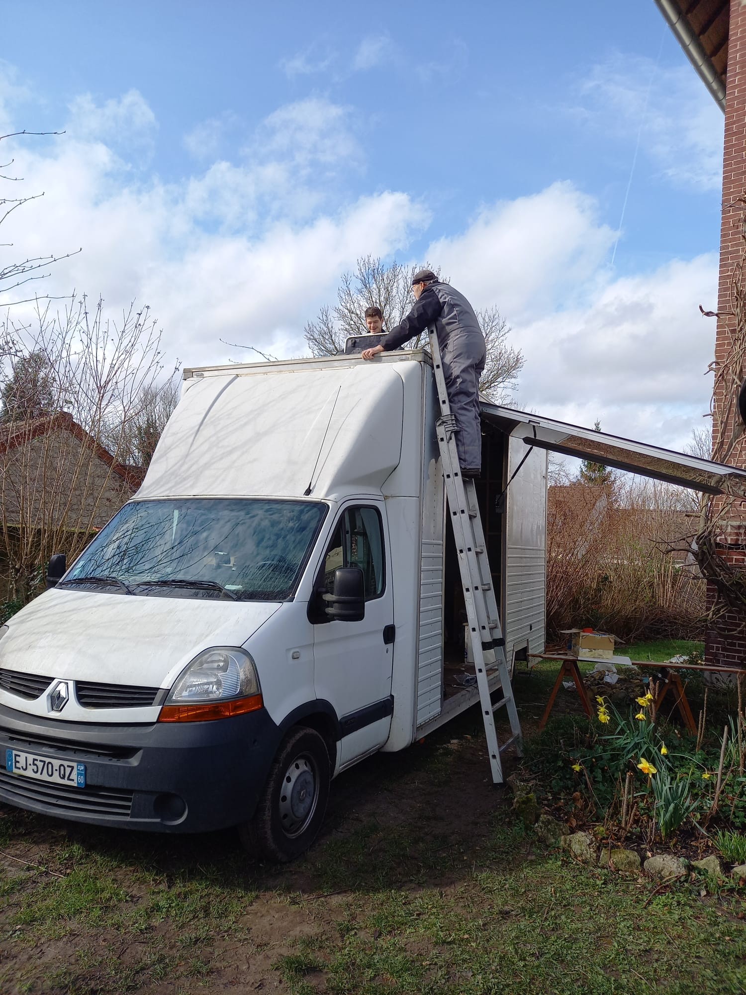 La mise en place de la ventilation